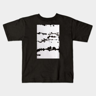 Black Ink Splatter - Alternative II Kids T-Shirt